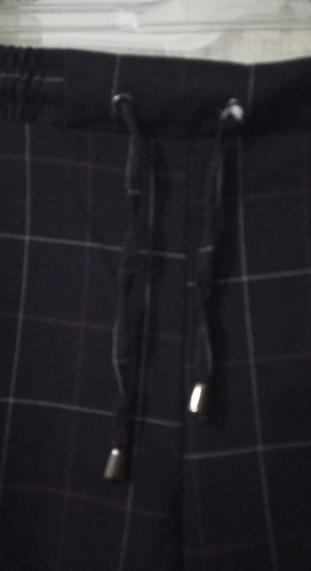 Gri Kemerli Kadın Kumaş Pantolon - Görsel 3