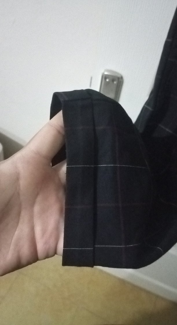 Gri Kemerli Kadın Kumaş Pantolon - Görsel 2