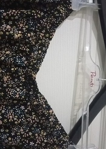 Kadın Siyah Piliseli Rahat Kumaş Pantolon - Görsel 3