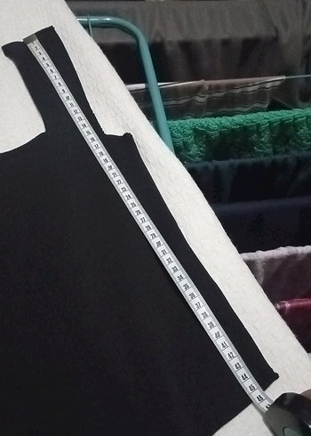 Kadın Siyah Kolsuz V Yaka Atlet - Görsel 6