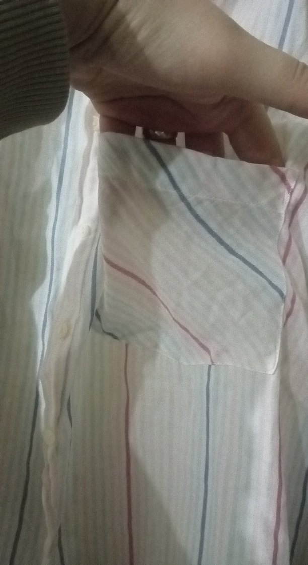 Kadın Beyaz Keten Uzun Kollu Gömlek - Görsel 4