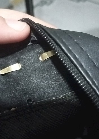 Kapitone Siyah Yılan Desenli Kadın Çanta - Görsel 6