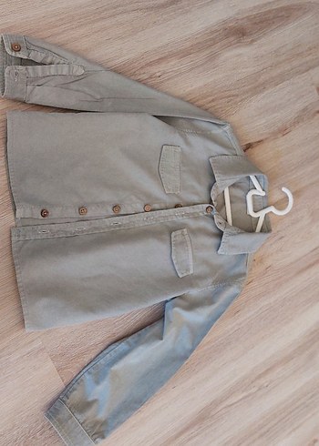 Erkek Çocuk Denim Gömlek - Görsel 2