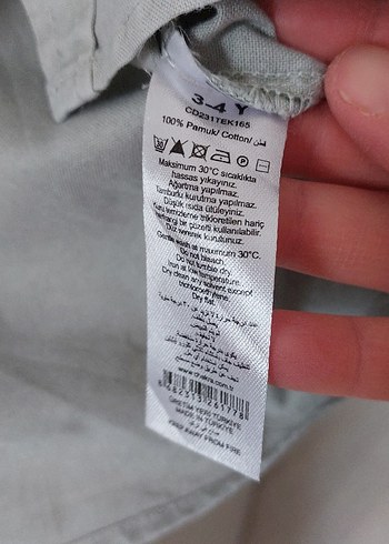 Erkek Çocuk Denim Gömlek - Görsel 6