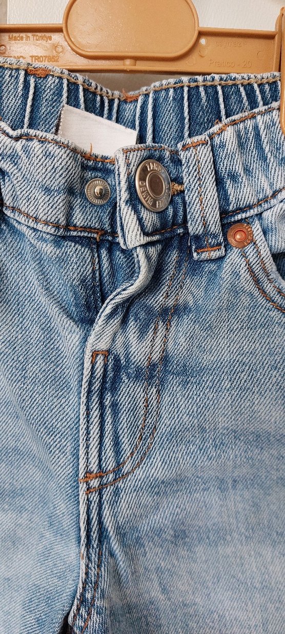 Gevşek Kesim Erkek Çocuk Kot Pantolon - Görsel 5