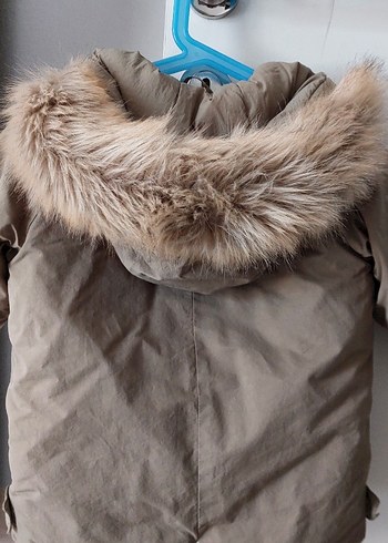 haki yeşil çocuk montu - Görsel 5