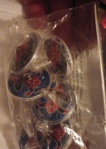 Marvel Spider Man Örümcek Adam Dönen 8'li Toplar Seti - Görsel 4