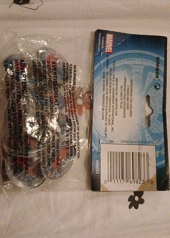 Marvel Spider Man Örümcek Adam Dönen 8'li Toplar Seti - Görsel 2