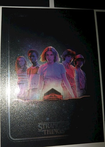 Panini Stranger Things Special Metal Limited Edition Cards 5Adet - Görsel 5