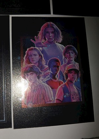 Panini Stranger Things Special Metal Limited Edition Cards 5Adet - Görsel 6