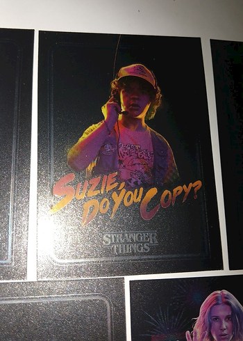 Panini Stranger Things Special Metal Limited Edition Cards 5Adet - Görsel 3