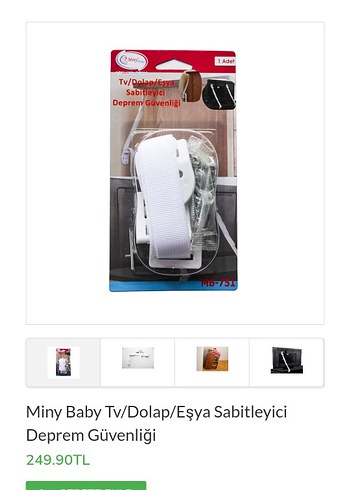 Miny Baby MB 751 DEPREM GÜVENLİK EŞYA SABİTLEYİCİ - Görsel 4
