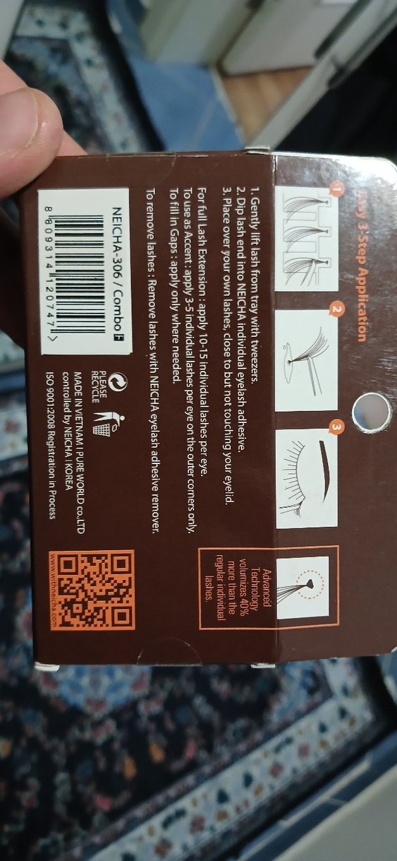 NEICHA El Yapımı Premium Takma Kirpik - Görsel 2