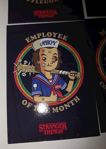 Panini Stranger Things Collectible Limited Cards - Görsel 2