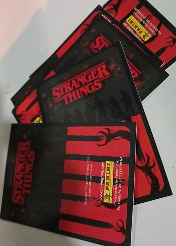 Panini Stranger Things Special Metal Cards 5 Adet - Görsel 7