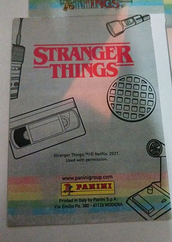 Panini Stranger Things Collectible Cards - Görsel 8