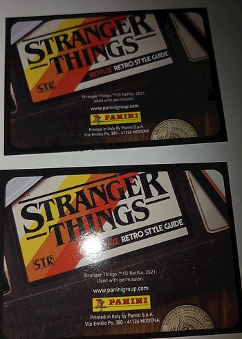Panini Stranger Things Collectible Limited Cards - Görsel 4