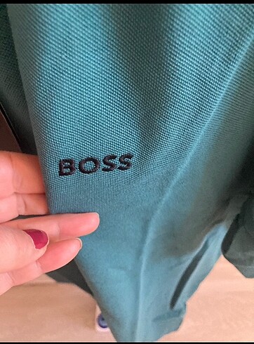3xl Beden yeşil Renk Boss marka Polo yaka tişört Yeni