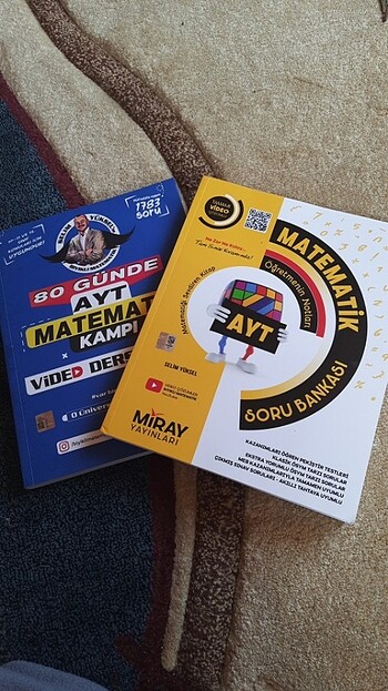Bıyıklı matematik ayr video ders kitabı ve test kitabı 
