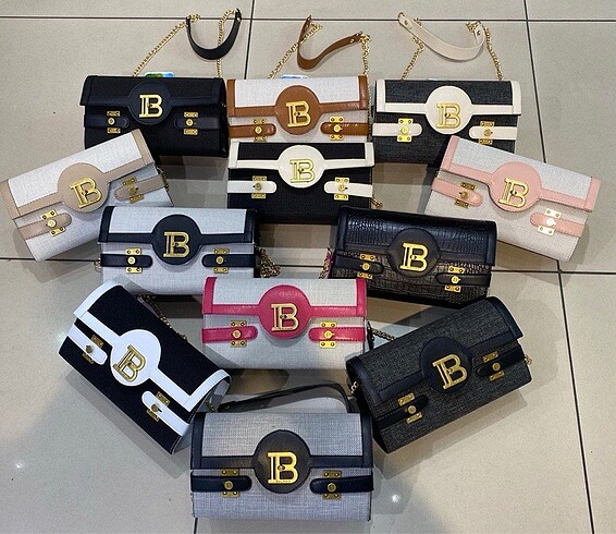 Balmain Kol Çantası Uzun Askılı