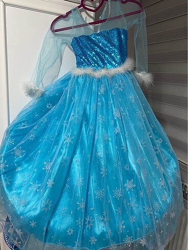 10 Yaş Beden Elsa kostümü