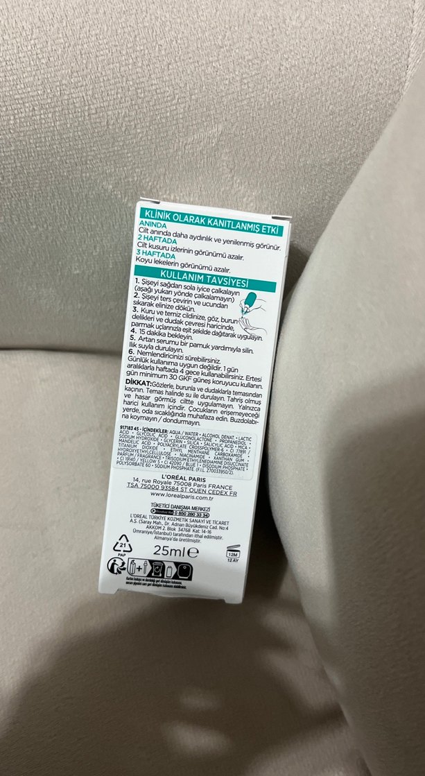 L'Oréal Paris Bright Reveal Yenileyici Peeling Serumu - Görsel 3