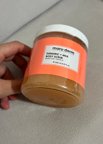 Maru.derm Zerdeçal ve Süt Vücut Peelingi 250 ml - Görsel 4