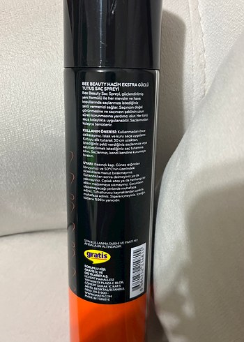 Bee Beauty Mega Hold Saç Spreyi 300ml - Görsel 2