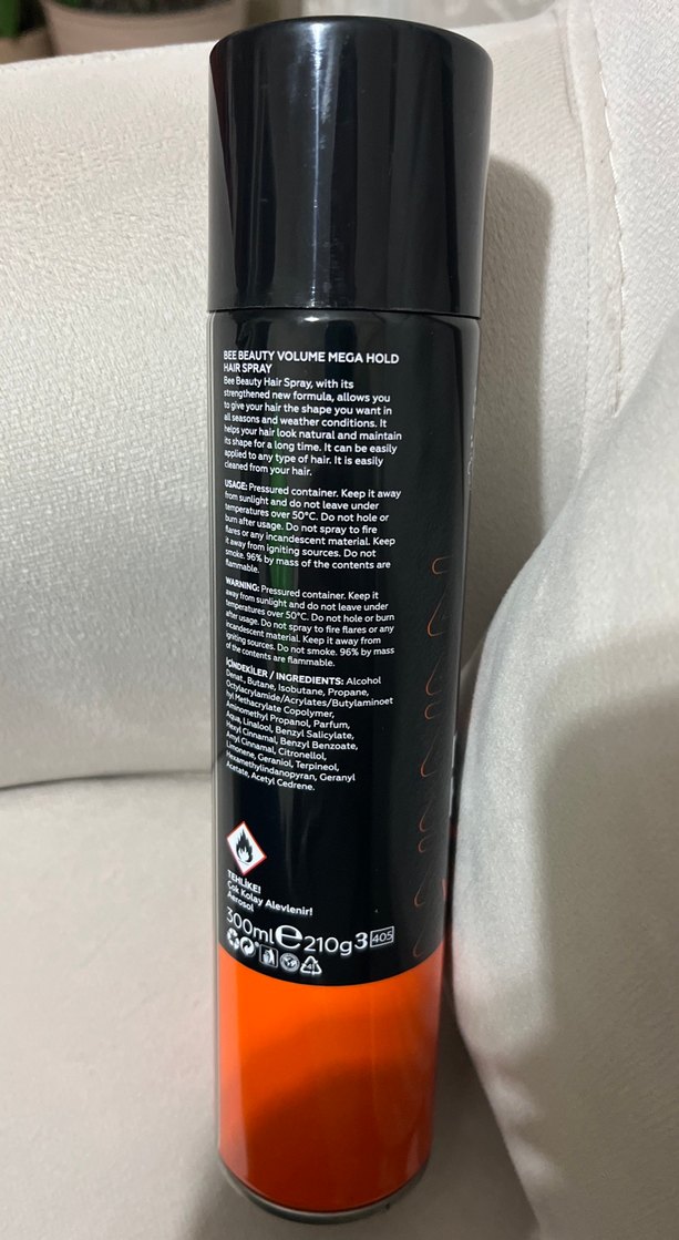 Bee Beauty Mega Hold Saç Spreyi 300ml - Görsel 3