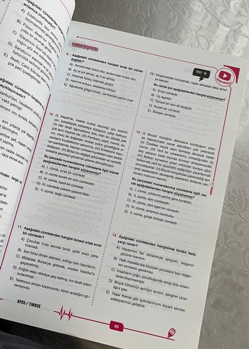 KPSS 2024 Türkçe Soru Bankası Tamamı Çözümlü - Görsel 4