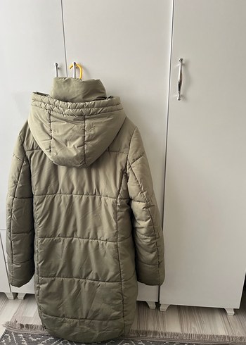 Kadın Haki yeşili mont - Görsel 3