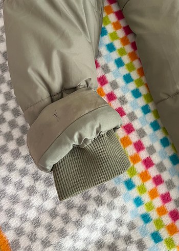 Kadın Haki yeşili mont - Görsel 5