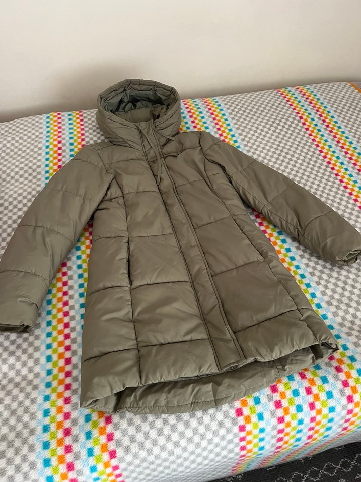 Kadın Haki yeşili mont - Görsel 2