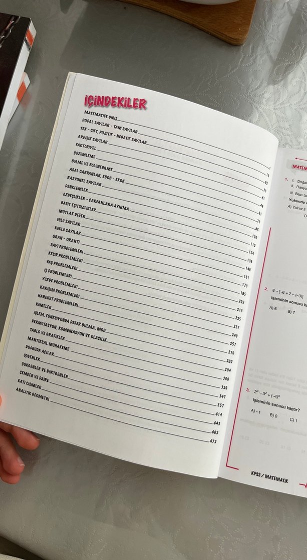 KPSS 2024 Matematik Soru Bankası Tamamı Çözümlü - Görsel 3