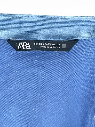 xs Beden mavi Renk Zara Gömlek %70 İndirimli.