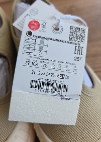 Zara ZARA AYAKKABI ORJİNAL ETİKETLİ SIFIR ÜRÜN
