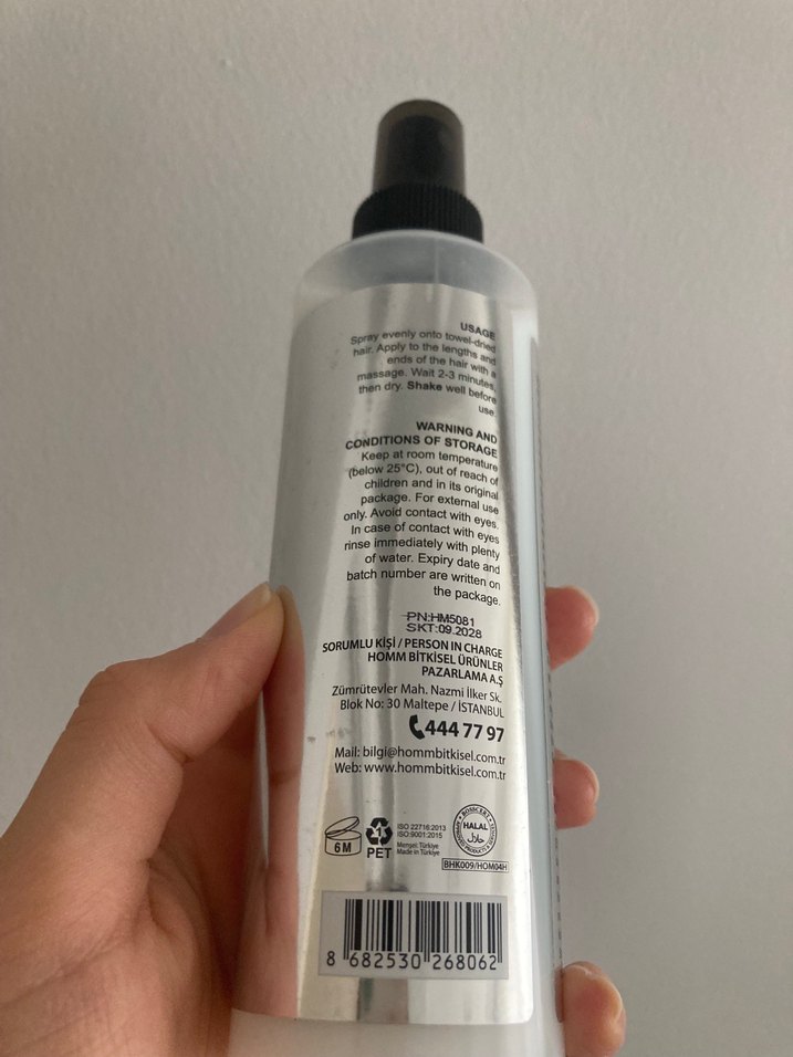 Homm Keratin Milk Saç Sütü - Görsel 2