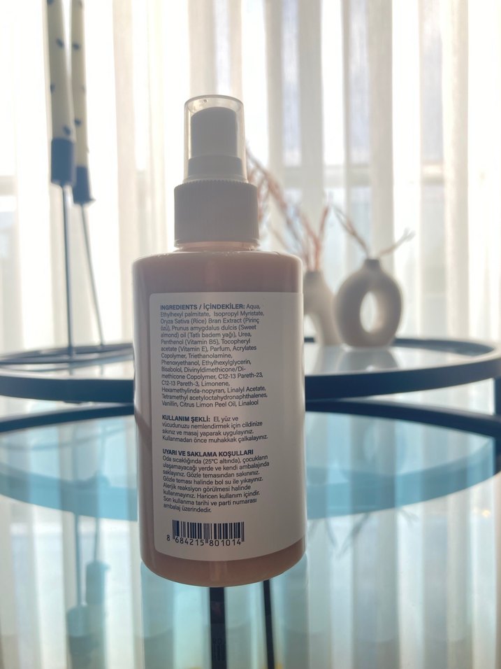 Pirinç Özlü Vücut Sütü - Görsel 3