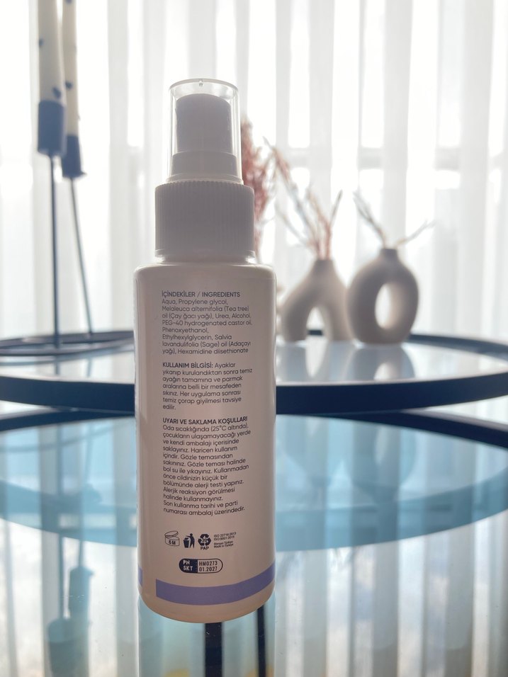 Homm Ayak Bakım Spreyi 100 ml - Görsel 3