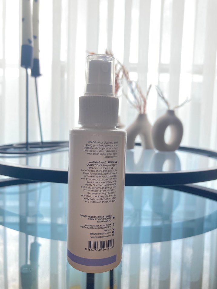 Homm Ayak Bakım Spreyi 100 ml - Görsel 2