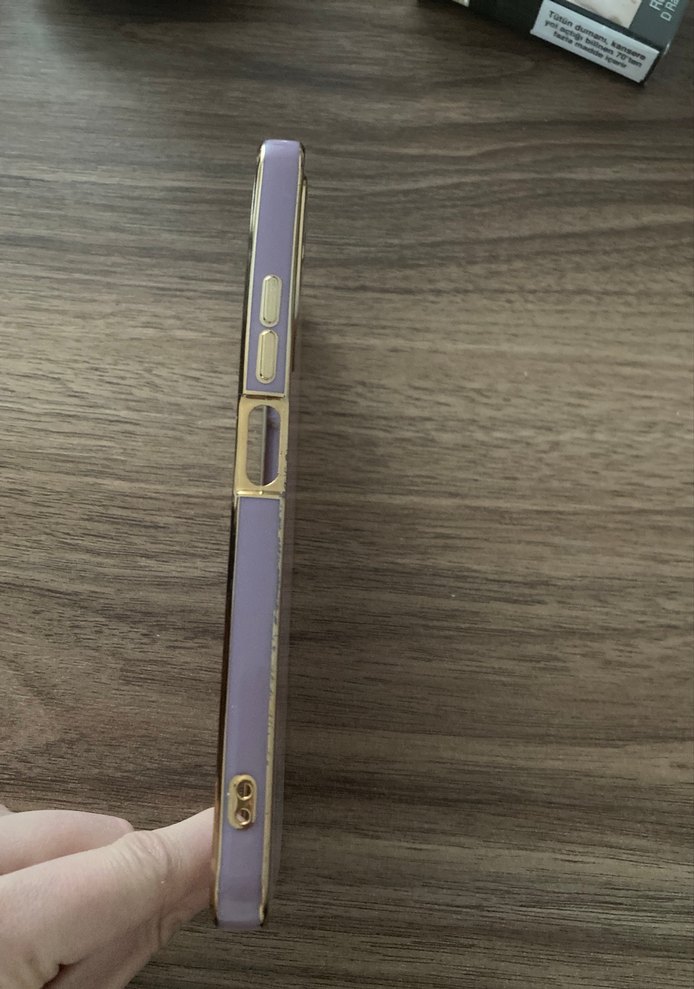 Mor Parlak Telefon Kılıfı Redmi 12 - Görsel 3