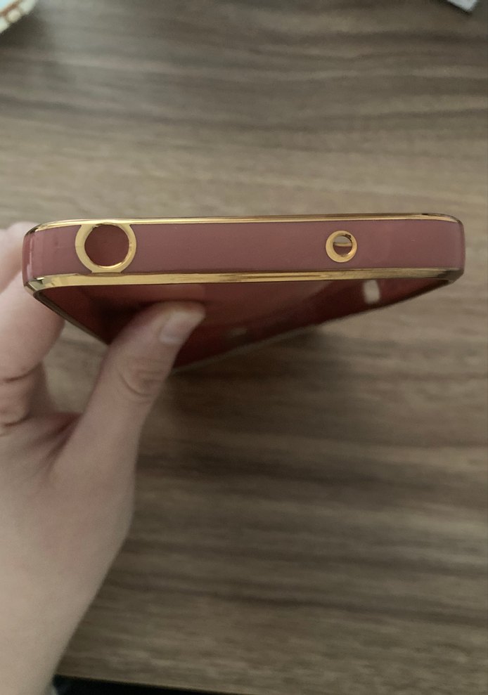 Bej Parlak Telefon Kapağı Redmi 12 - Görsel 5