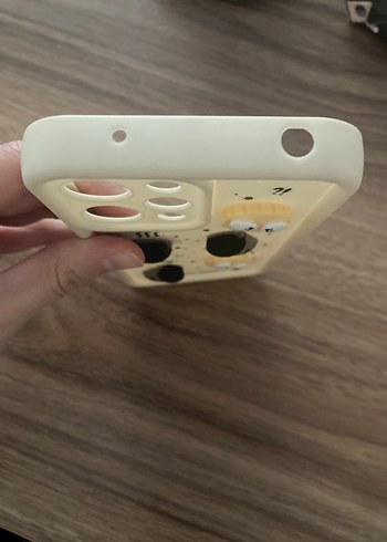 Bej Bohem Düğmeli Telefon Kılıfı Redmi 12 - Görsel 5