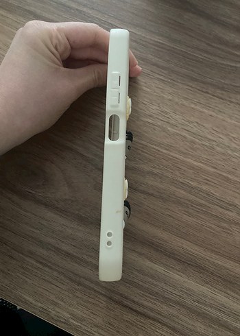 Bej Bohem Düğmeli Telefon Kılıfı Redmi 12 - Görsel 3