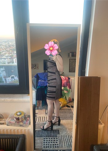 Perspective dizüstü elbise - Görsel 2