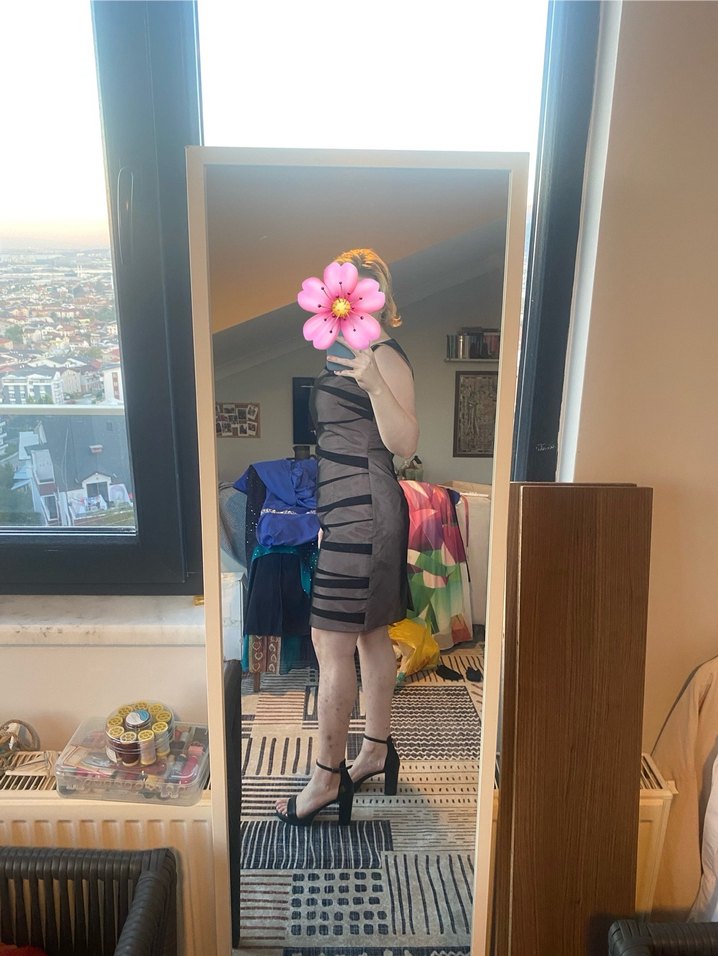 Perspective dizüstü elbise - Görsel 2