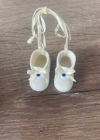 Russ Berrie Porselen - Mavi Safir Ay Bebek Ayakkabıları - Görsel 5