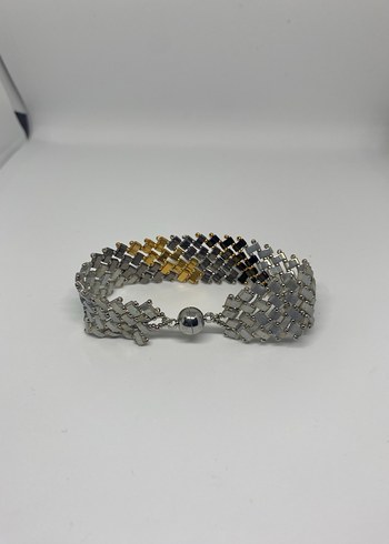 Mıknatıs kapamalı çok amaçlı örme bileklik - Görsel 3