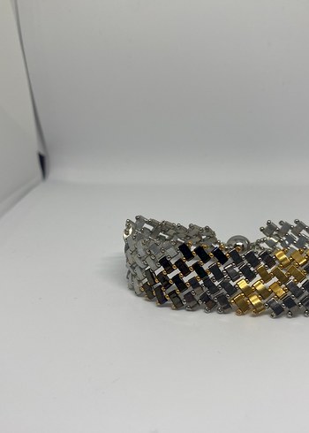 Mıknatıs kapamalı çok amaçlı örme bileklik - Görsel 2