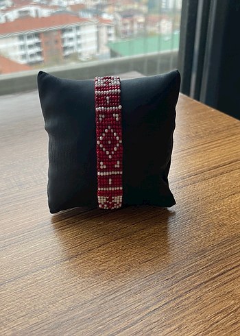 Boncuk İşlemeli Bohem Kadın Bileklik - Görsel 2